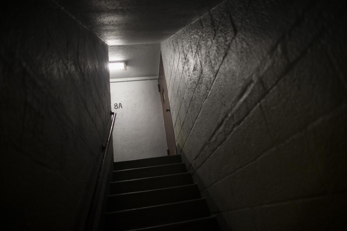 The stairwell where Akai Gurley was fatally shot by rookie New York Police Officer Peter Liang.