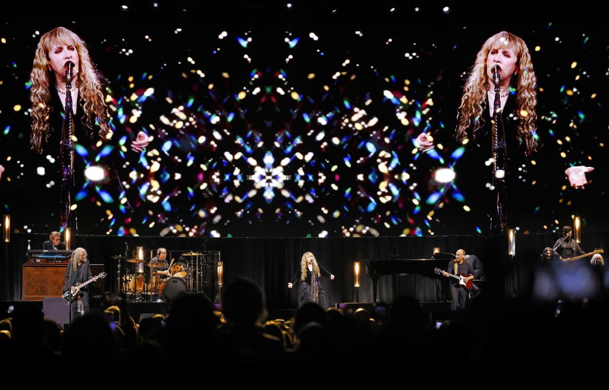 San Diego, CA, November 29, 2023: Stevie Nicks performs at Viejas Arena 