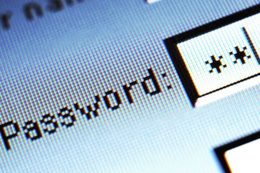 Password field on computer screen, detail. CREDIT: Laurence Dutton/The Image Bank photo ORG XMIT: CHI1205031426038452