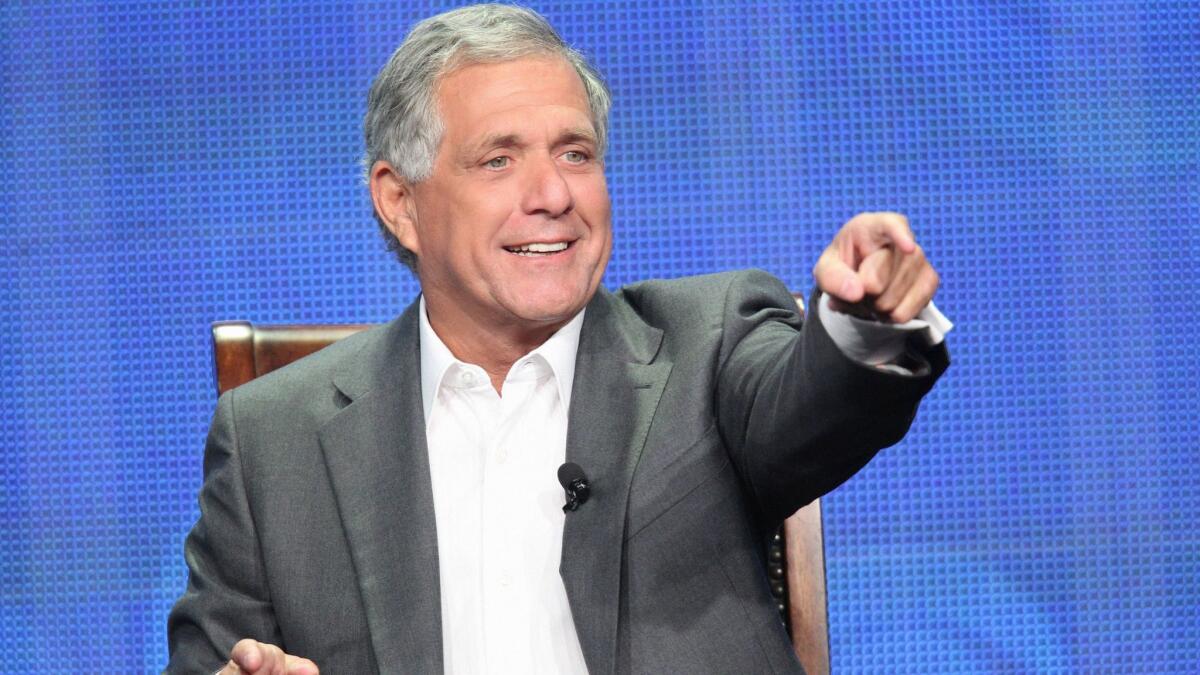 CBS Corp. Chief Executive Leslie Moonves, shown in 2013.