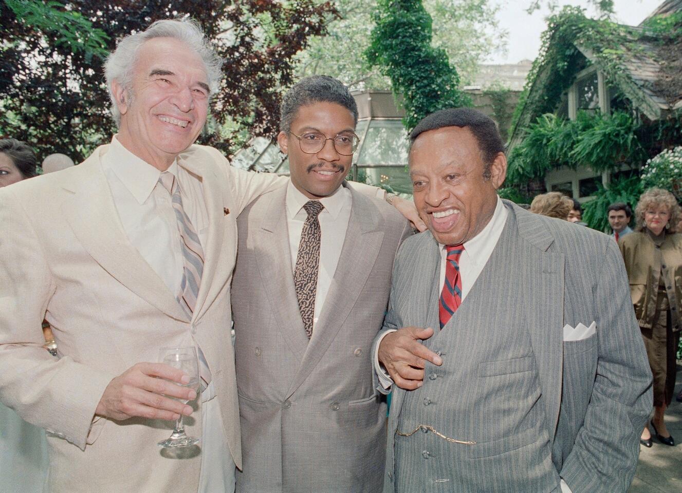 Herbie Hancock, Dave Brubeck and Lionel Hampton