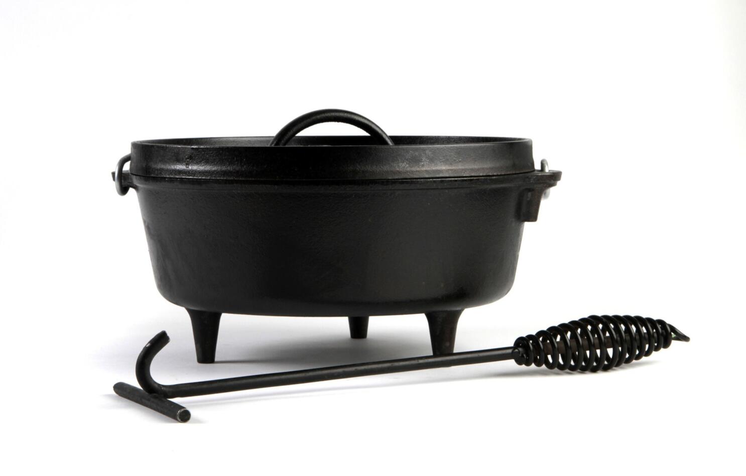 Lodge Dutch Oven (large 14 inch) - sporting goods - by owner