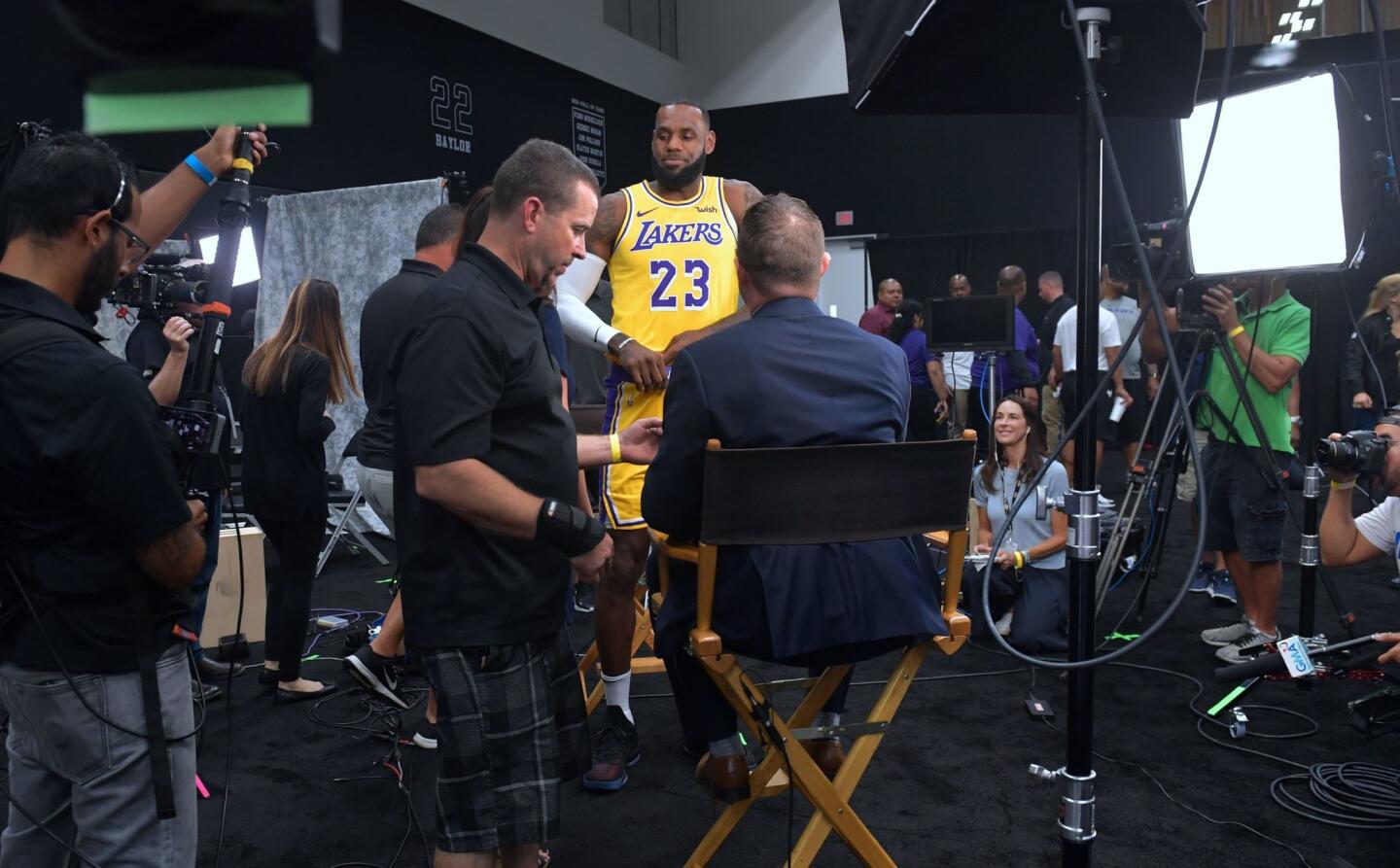Lakers Media Day