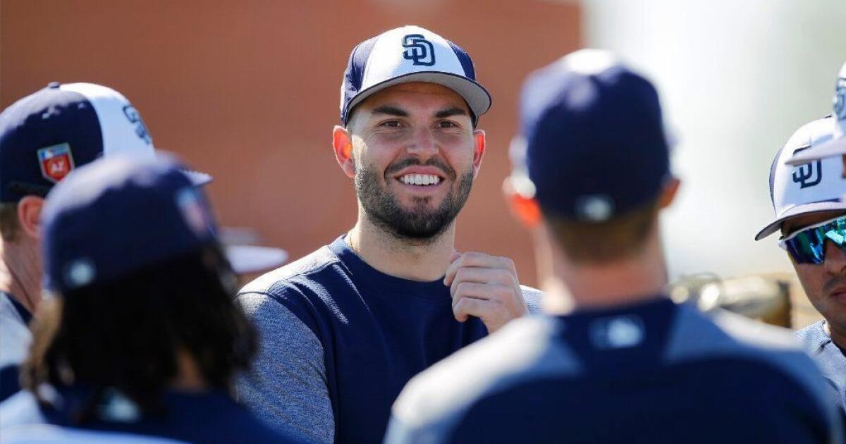 San Diego Padres Eric Hosmer Stacked Tee Shirt