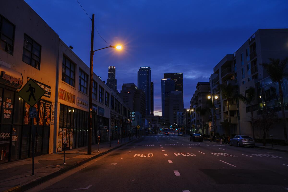 Third Street, downtown Los Angeles