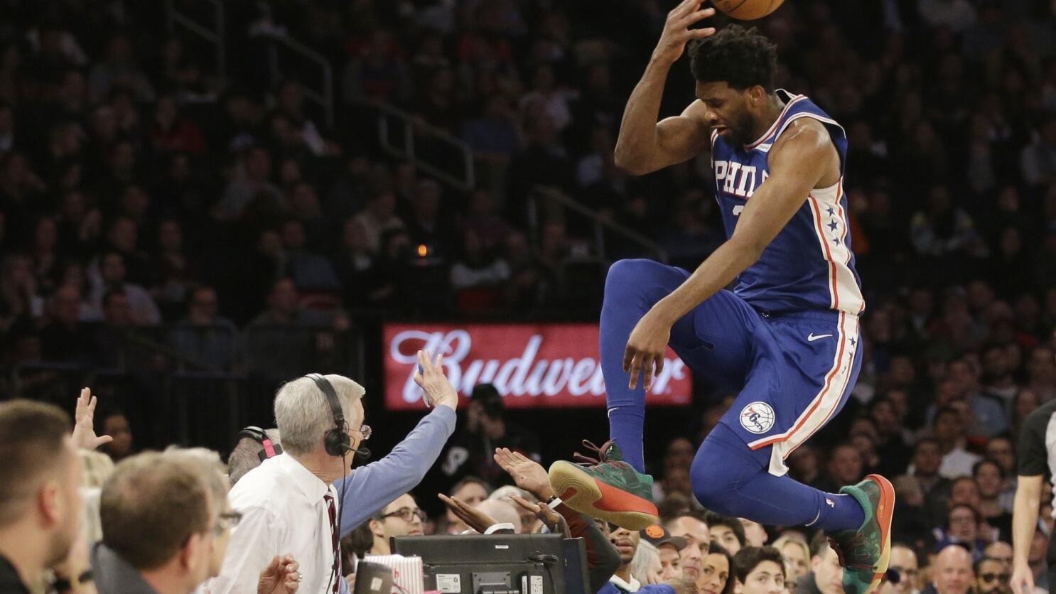 Joel Embiid starred on the court for the All-Star Game as Sixers