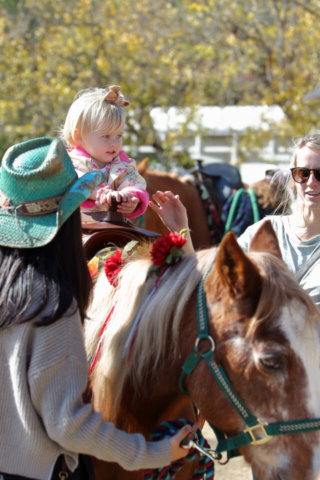 Rosie Joses rides Rosie the horse