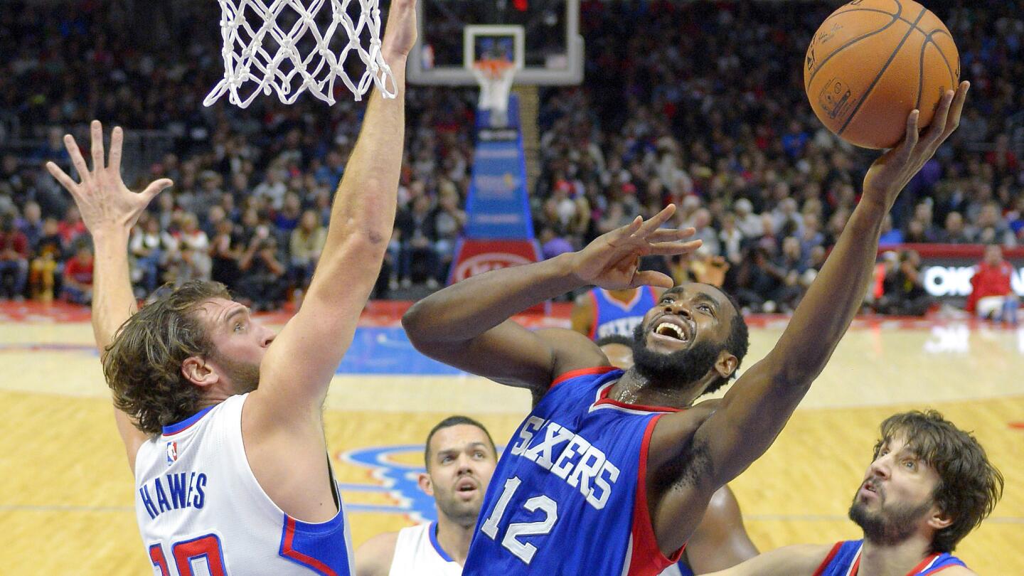 Spencer Hawes, Luc Richard Mbah a Moute