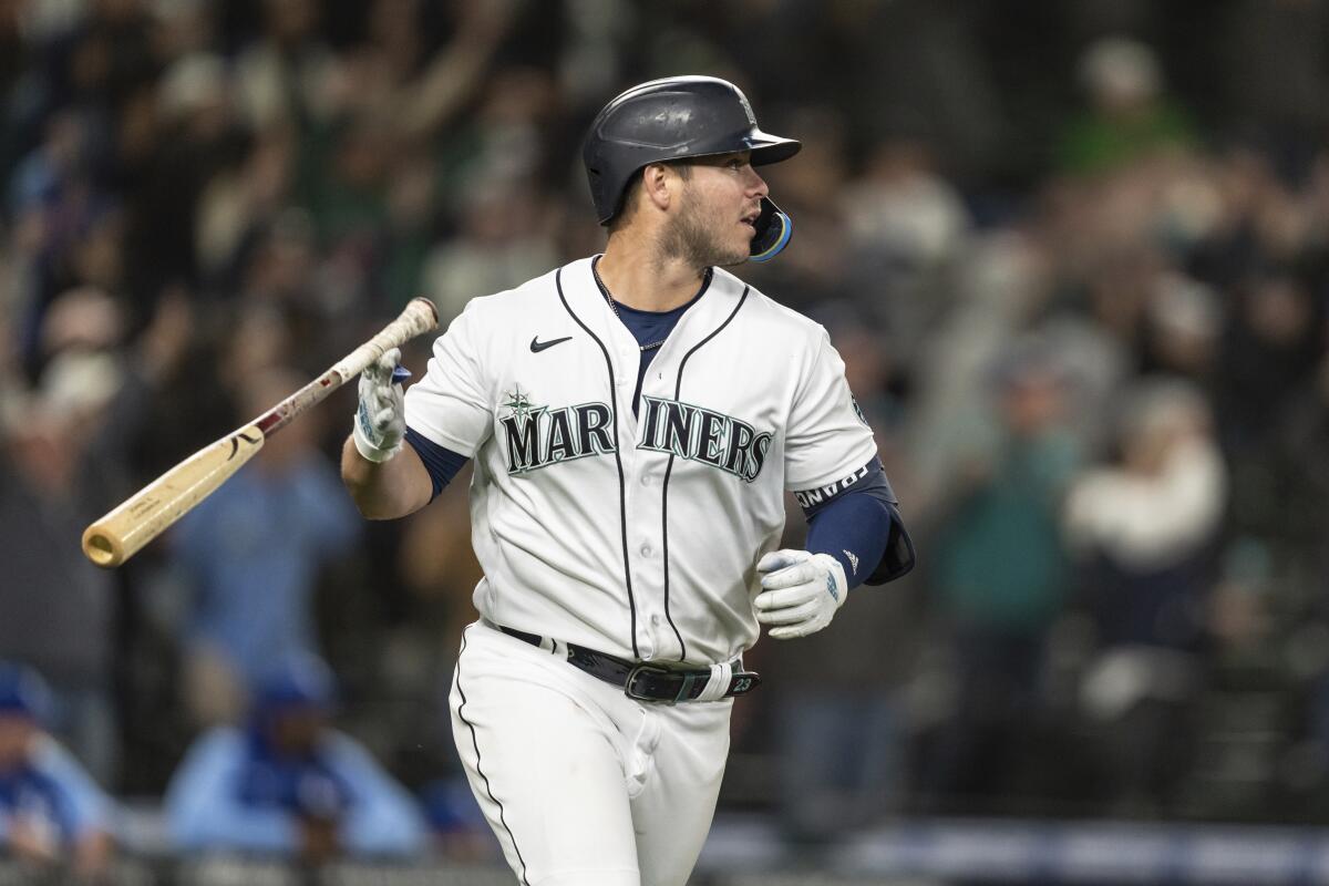 Ty France might not be the Mariners' first baseman of the future, but he's  their guy right now