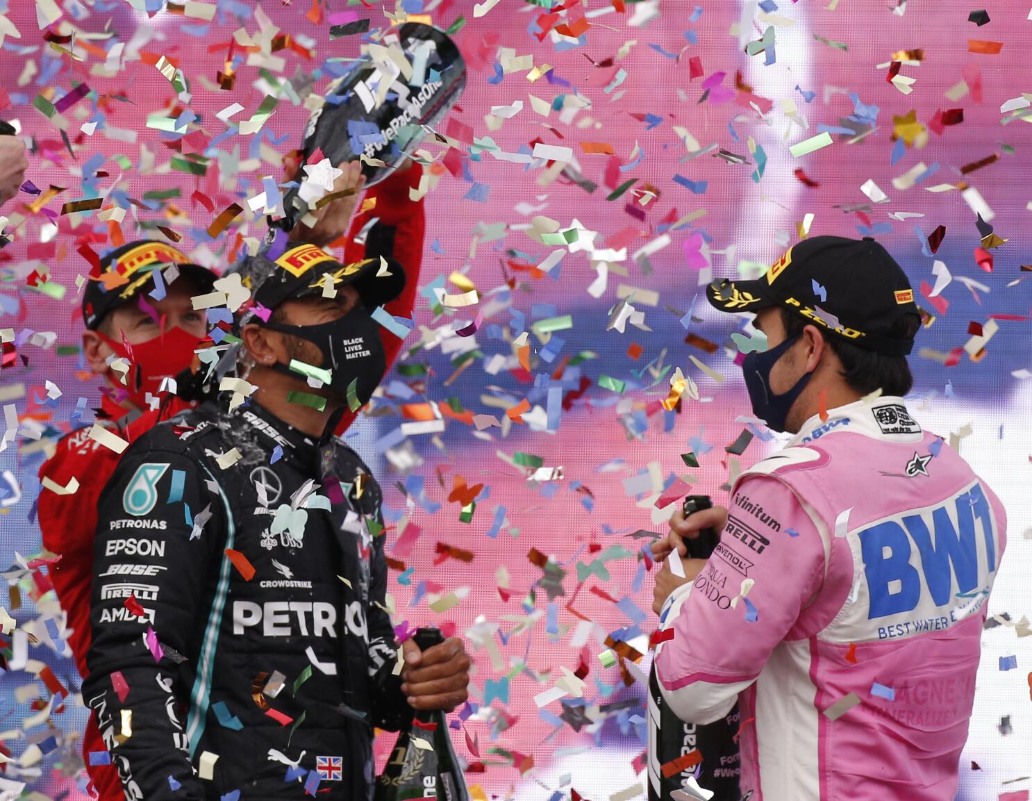 Motorsport: Lewis Hamilton lets tears flow as he clinches record 7th  Formula One title - NZ Herald