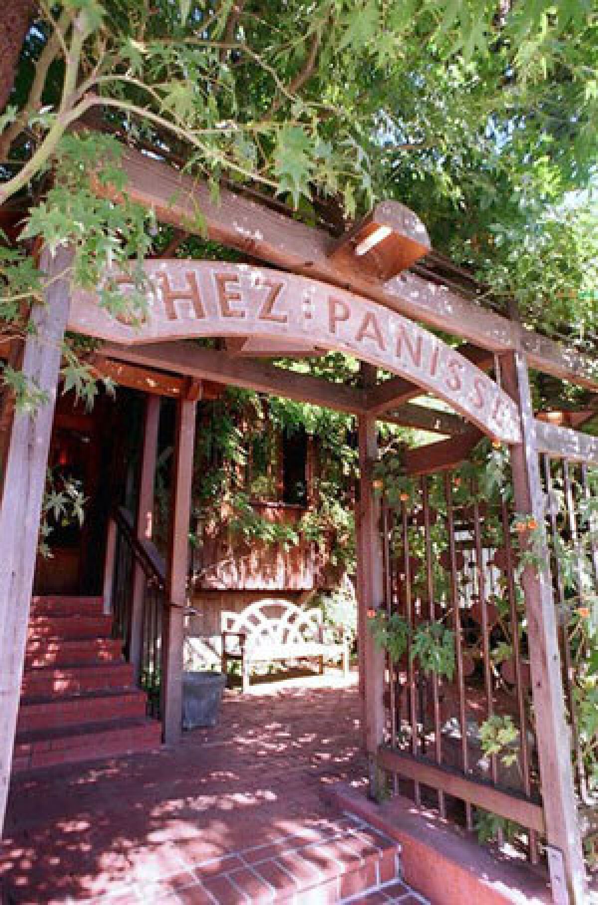 The highly regarded Chez Panisse in Berkeley is 40 years old.