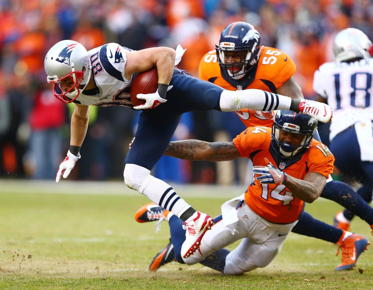 NFL: AFC Championship-New England Patriots at Denver Broncos