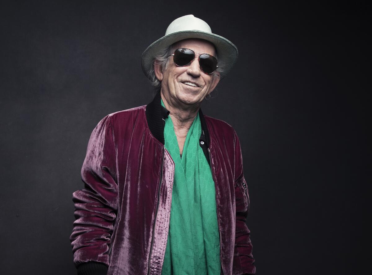 El guitarrista de los Rolling Stones Keith Richards, nueva imagen