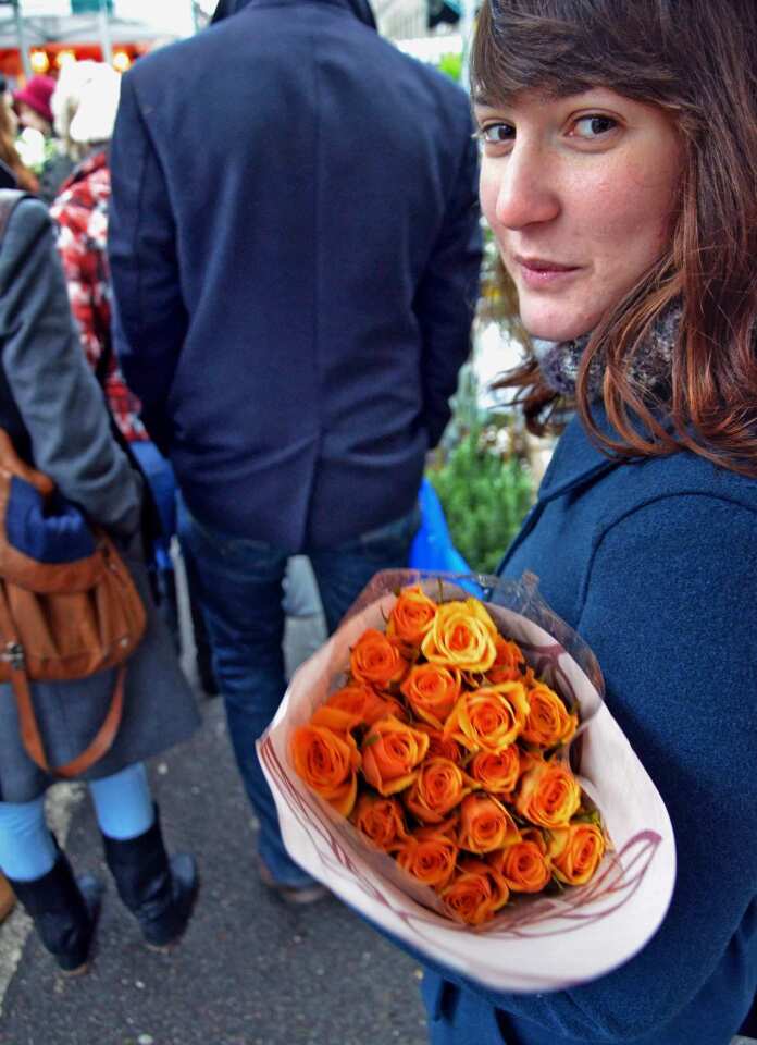 Columbia Road flower market