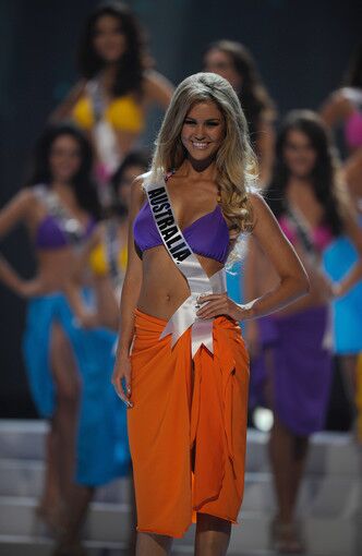 Swimsuit: Miss Australia 2011 Scherri-Lee Biggs