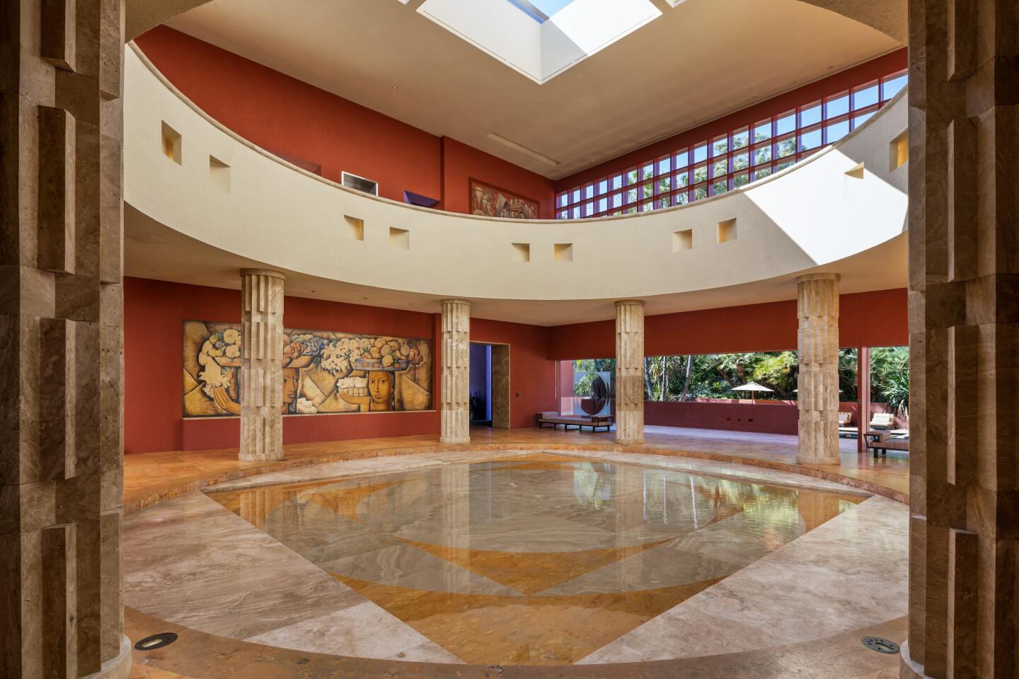 The atrium by day.