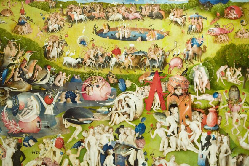 Painting by Hieronymus Bosch, "The Garden of Earthly Delights", in the Museum de Prado, Prado Museum, Madrid, Spain (Photo by: Joe Sohm/Visions of America/Universal Images Group via Getty Images)