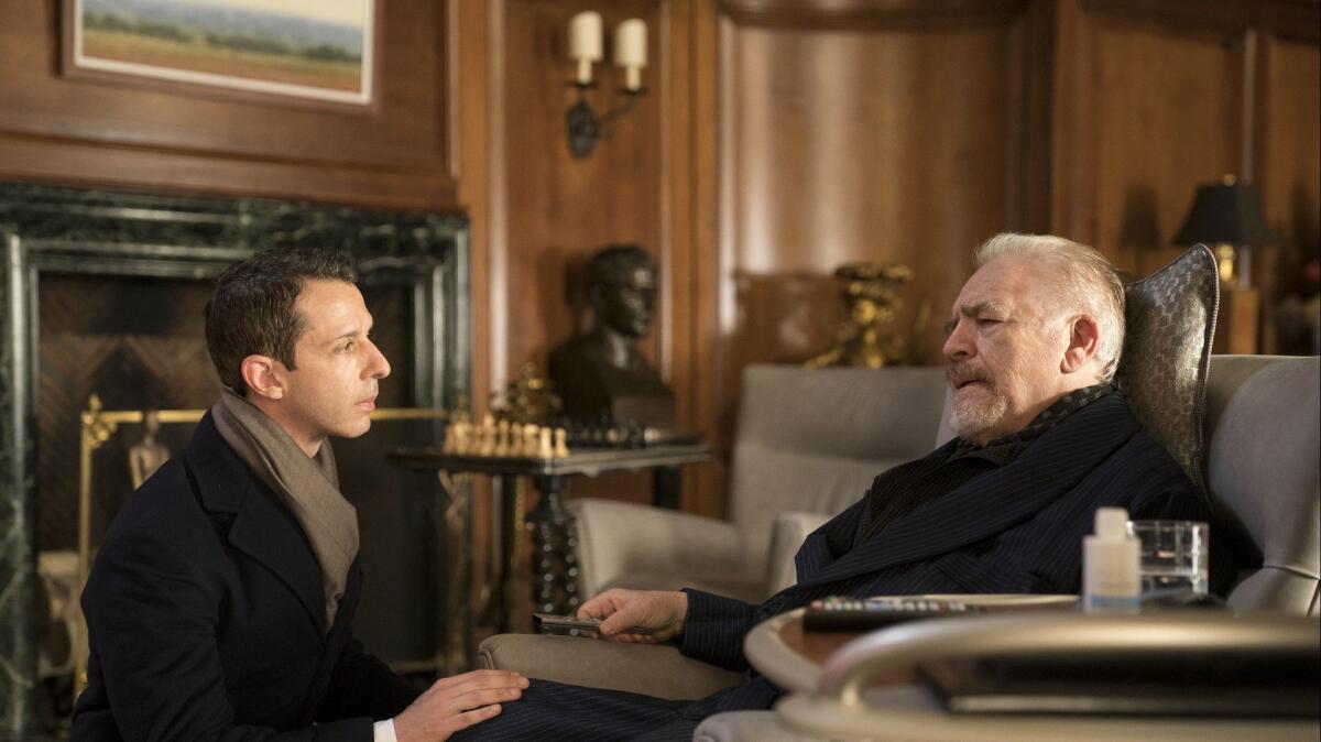 Jeremy Strong and Brian Cox in HBO's "Succession." 