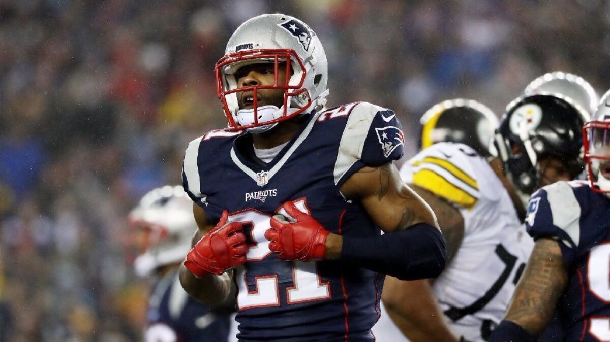 Cornerback Malcolm Butler is back in the Super Bowl with the Patriots after making a game-saving interception against Seattle in Super Bowl two years ago.