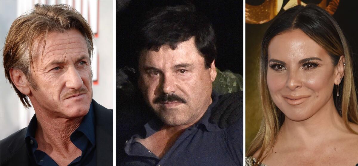 Sean Penn, Joaquin "El Chapo" Guzman y Kate del Castillo siguen al frente de una controversia que ha adquirido tintes peligrosos.