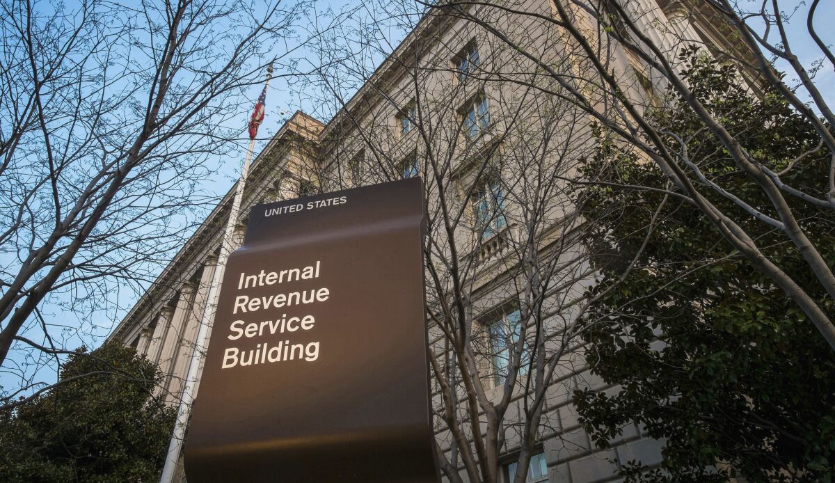 The IRS building in Washington, D.C.