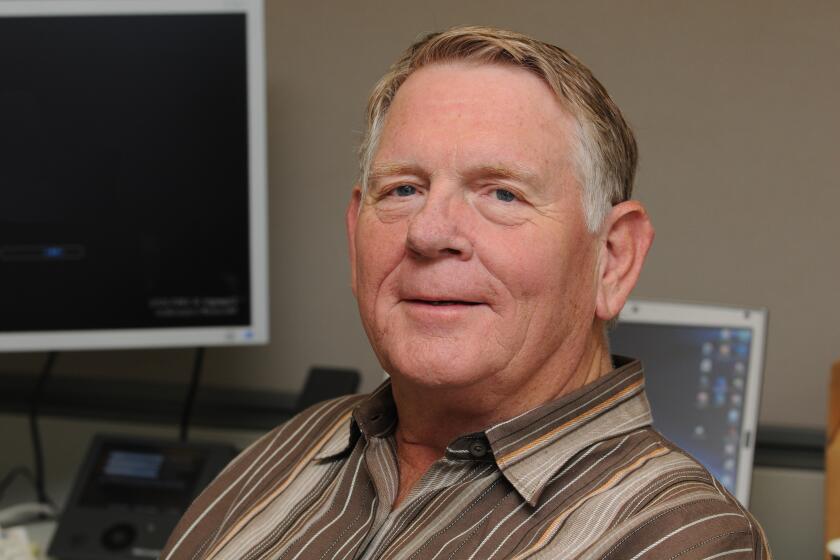 Gary Starkweather in his office at Microsoft Research in 2009.