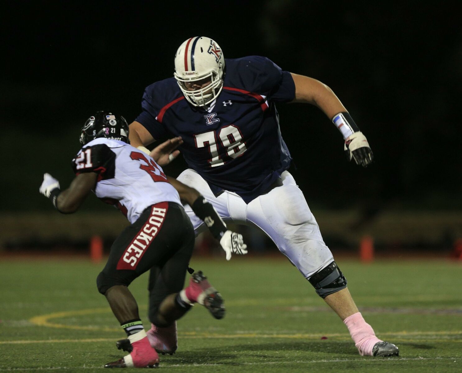 tallest high school football player