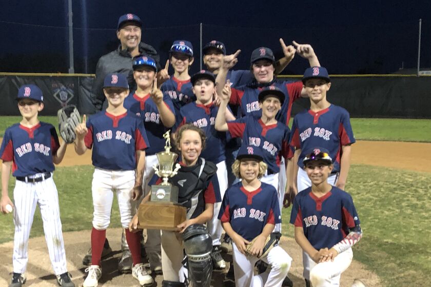 ENLL Red Sox Majors beat ELL to take back the Leo Mullen Cup