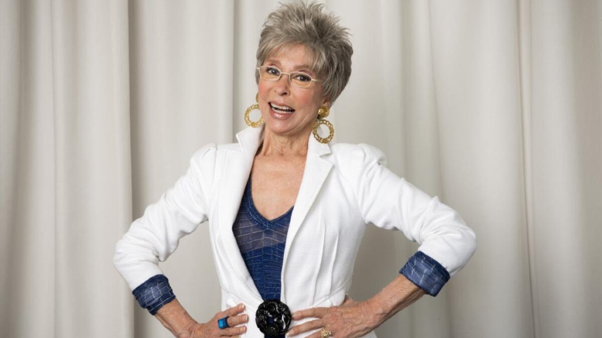 Rita Moreno is photographed in Beverly Hills in 2013.