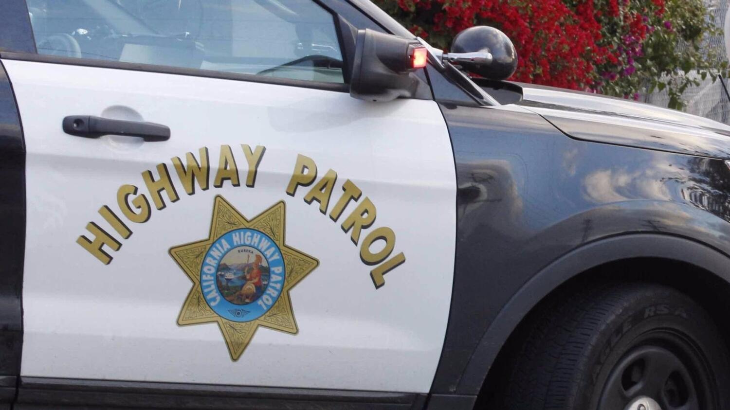 A woman was killed walking on the freeway. The CHP is looking for the driver who hit her