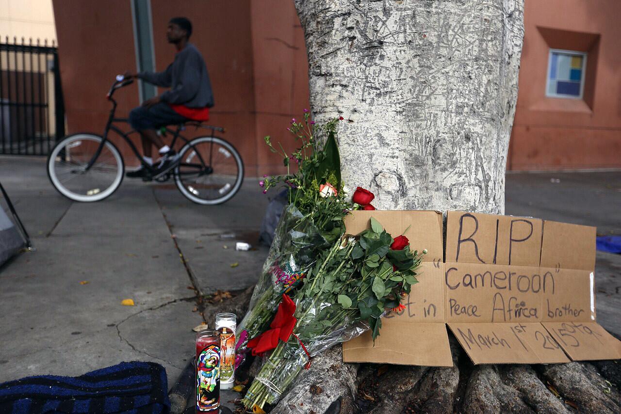 Deadly LAPD shooting on skid row