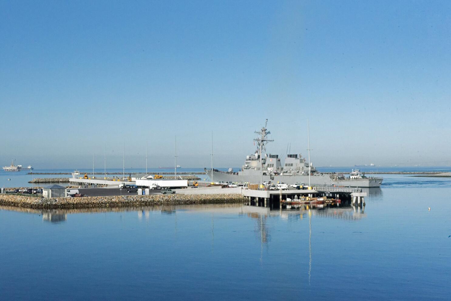 With new ammunition pier, Seal Beach can help get warships to
