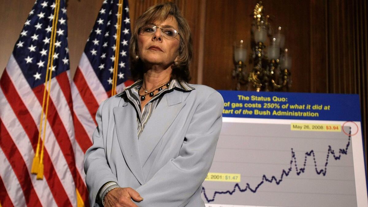 Former U.S. Sen. Barbara Boxer (D-Calif.) has received criticism for being a lobbyist for Poseidon.