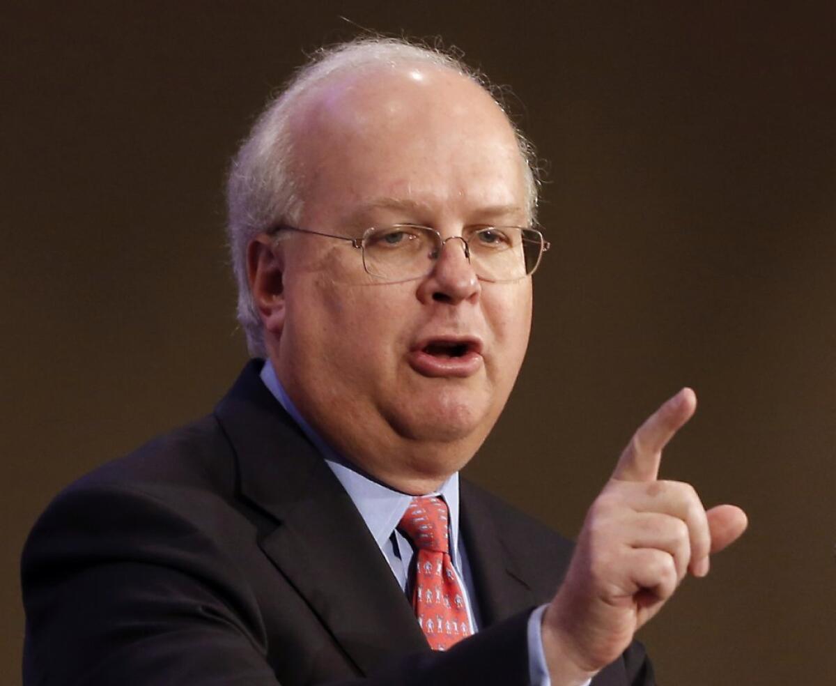 Karl Rove, "social welfare" impresario. Will the new IRS rules clip his wings?