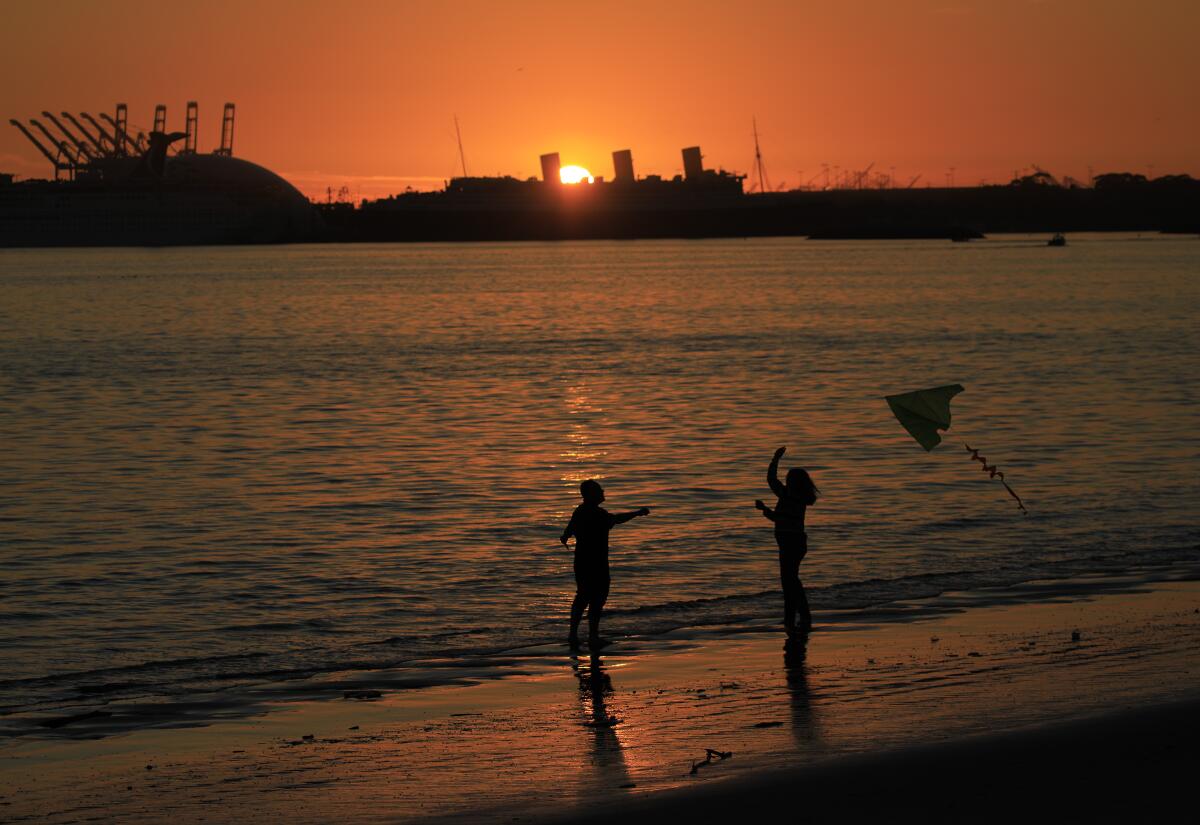 Long Beach sunset
