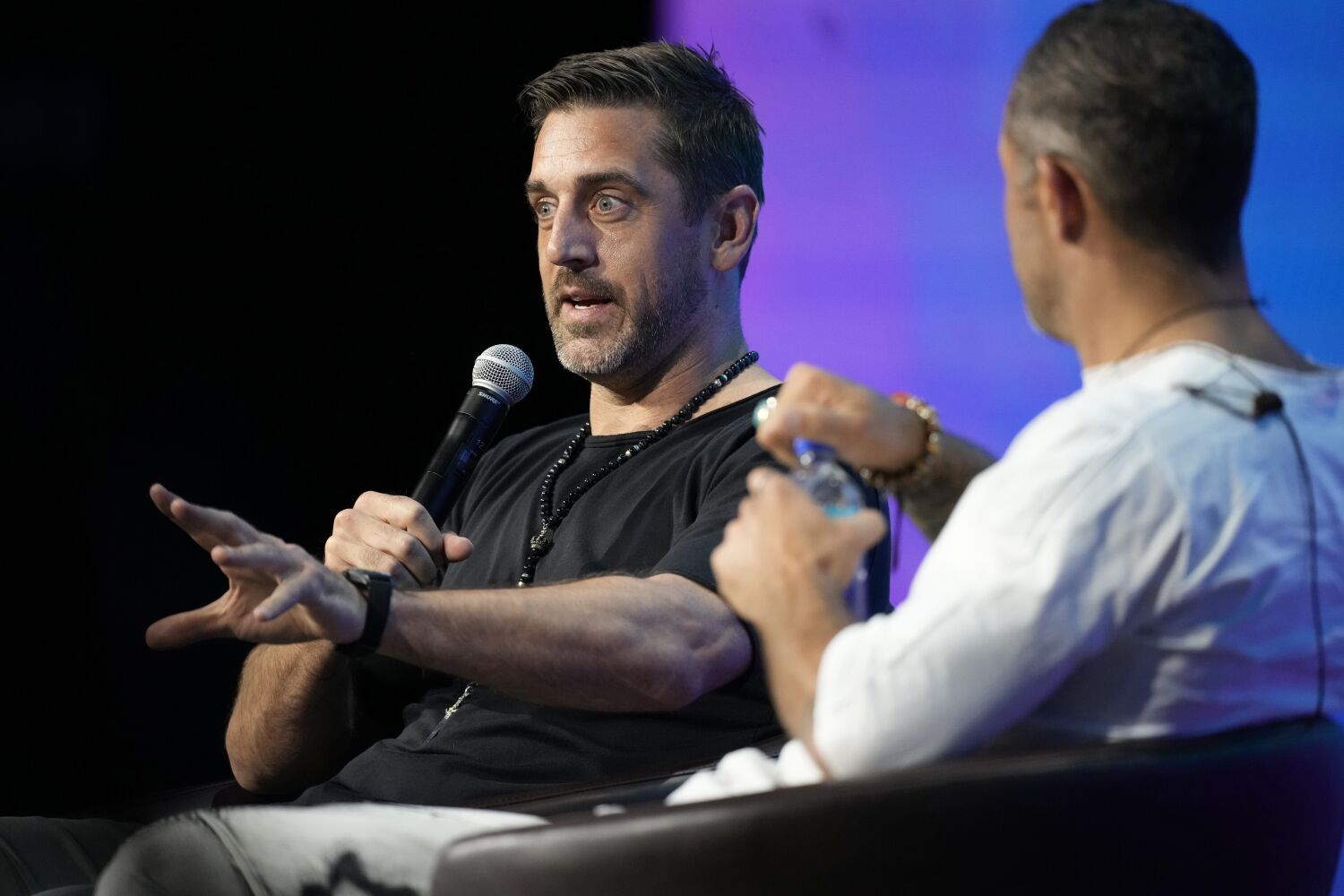 What a trip: Aaron Rodgers says psychedelics have given him 'a deeper self-love'