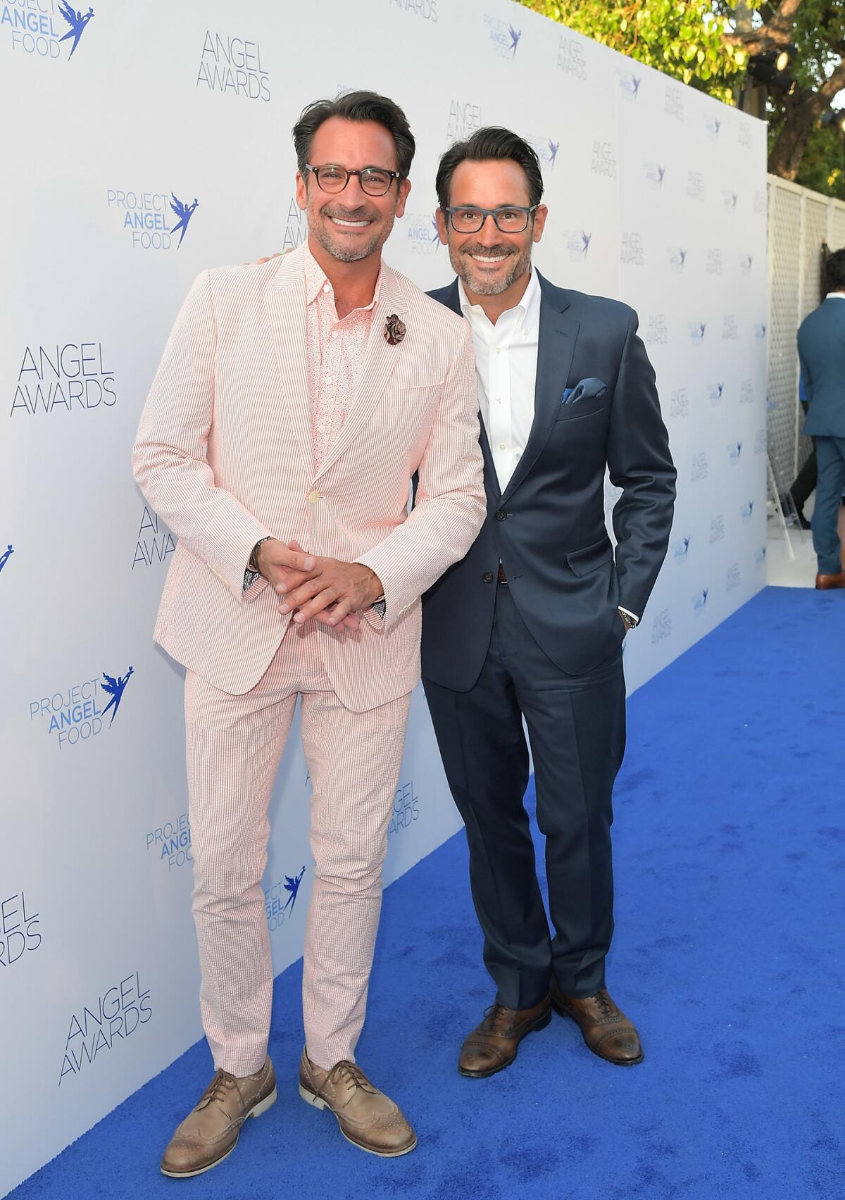 Lawrence Zarian, left, and brother Gregory Zarian.