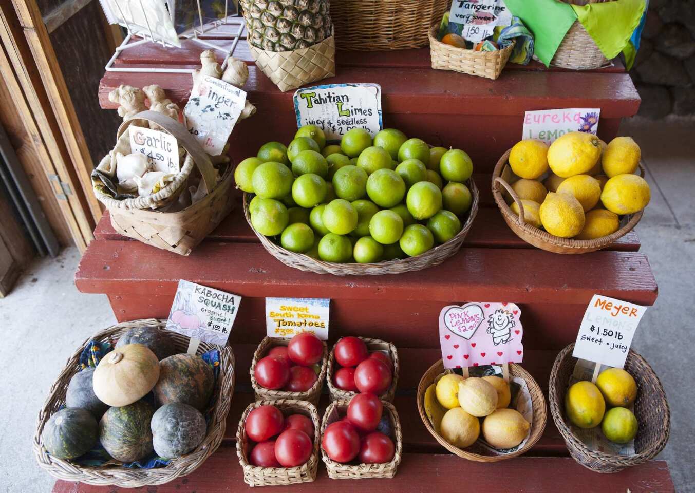 South Kona fruit stand