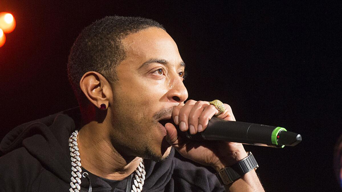 Actor and rapper Ludacris is expecting his third child -- the first with his new wife, Eudoxie.