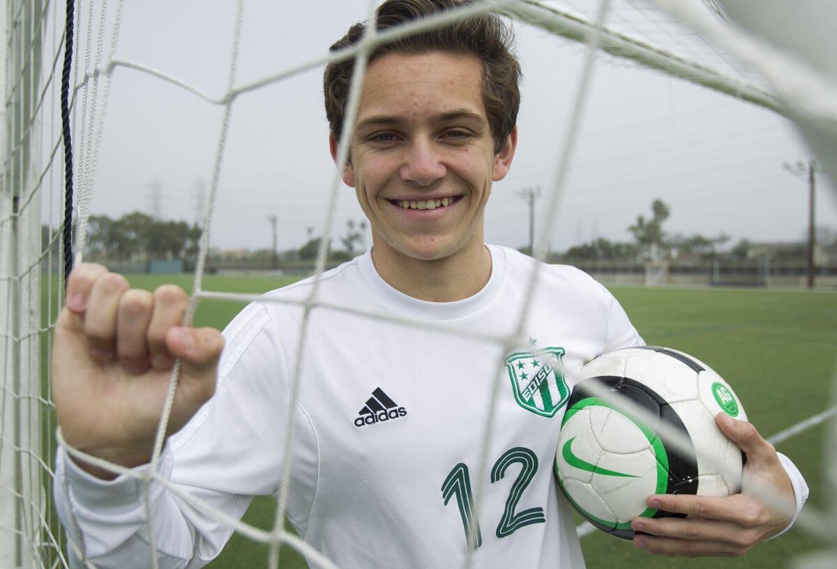 Edison’s Dominic Bair is the Daily Pilot Male Athlete of the Week.