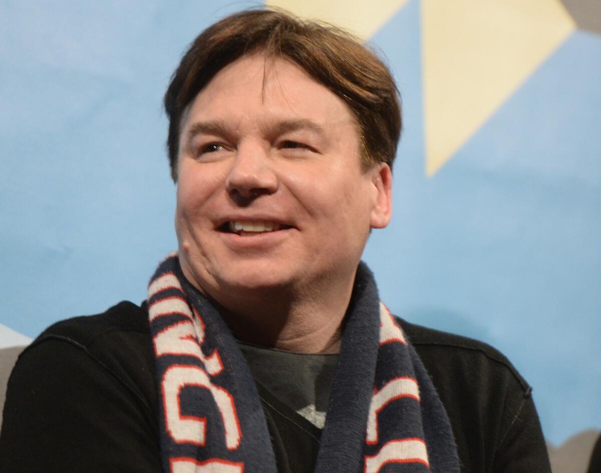 Mike Myers welcomes his second child, a baby girl.