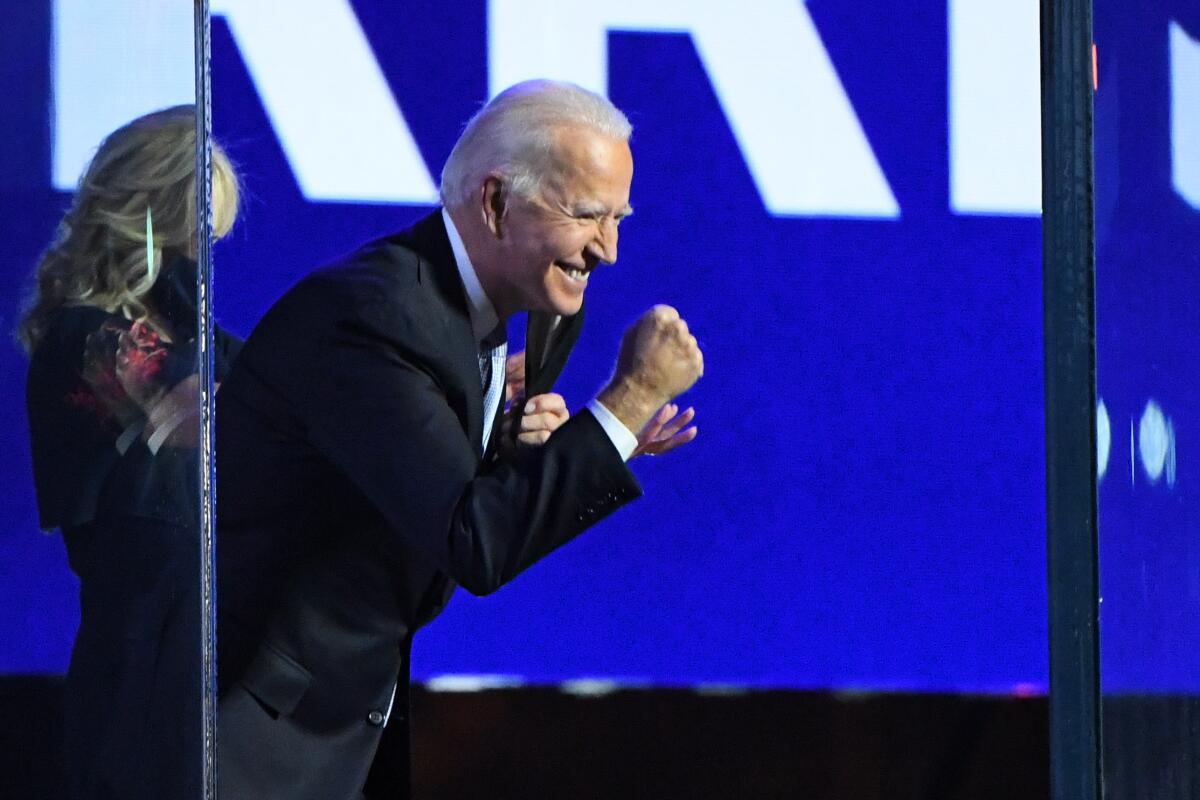 Joe Biden presidente electo de Estados Unidos.