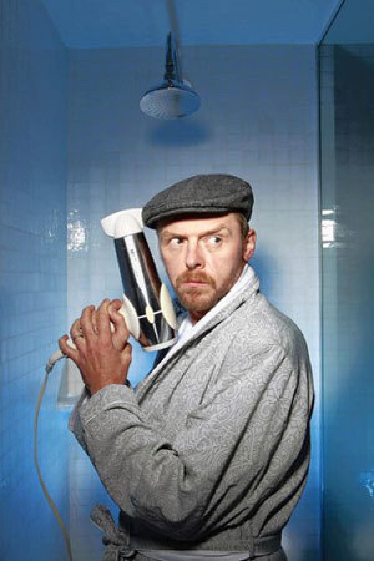 Writer-actor Simon Pegg has written his first book, a memoir titled "Nerd Do Well."