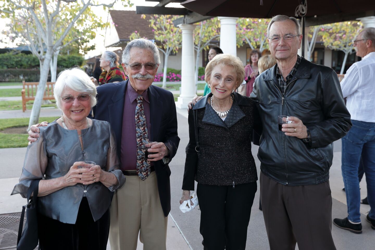 Sandy and Art Yayanos, Barbara and Gary Gentzkow
