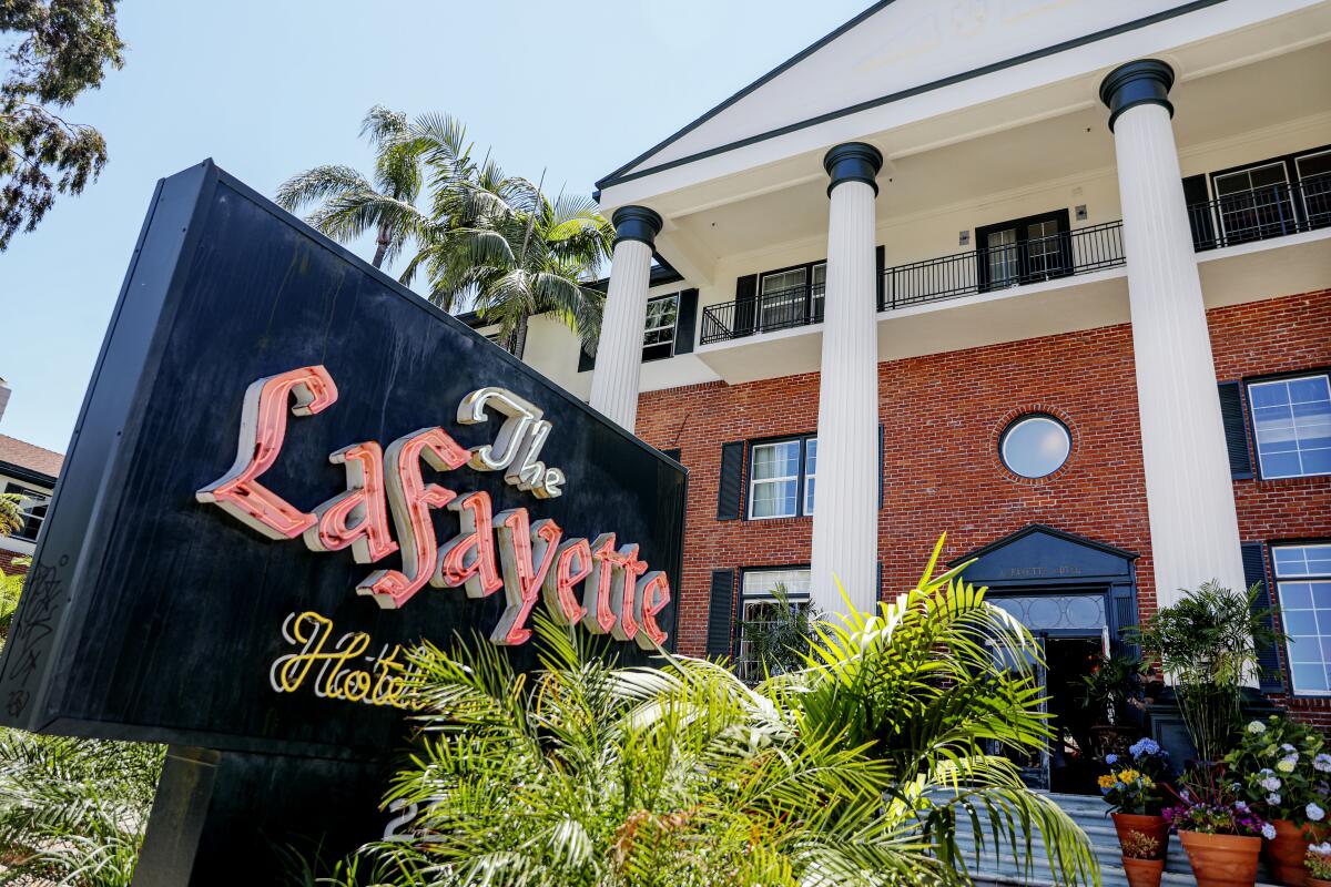 Lafayette Hotel.