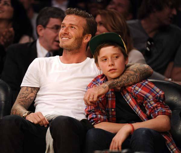Brooklyn Beckham, son of David and Victoria Beckham