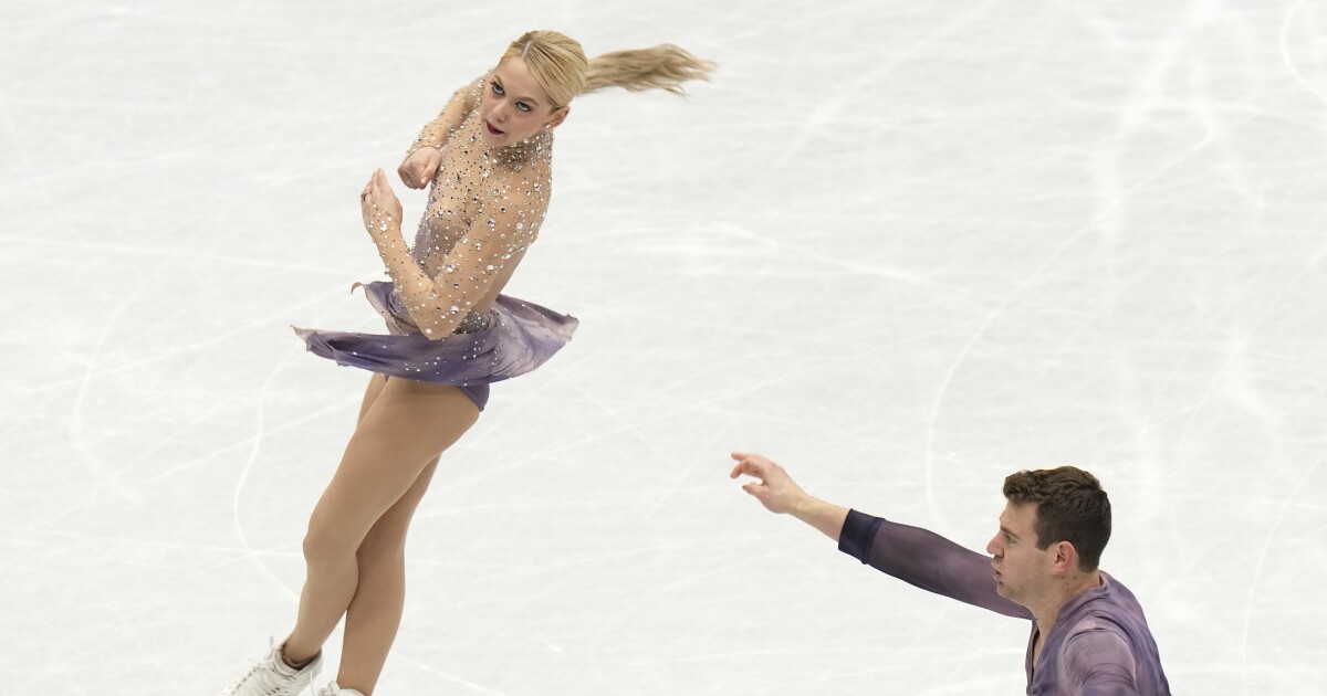 Column: Figure skating pair Alexa Knierim and Brandon Frazier share special bond, big plans