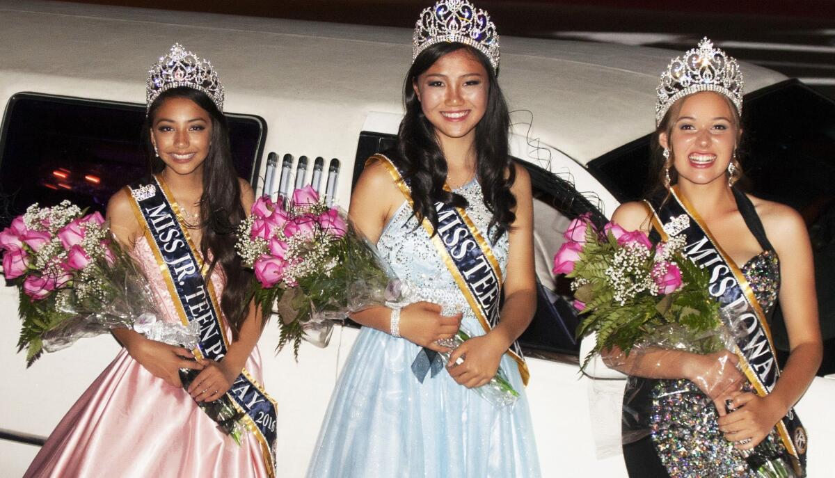The new queens for 2016 are Miss Junior Teen Poway Soliana Perez; Miss Teen Poway Ann Wang; and Miss Poway Lauren Roberts.
