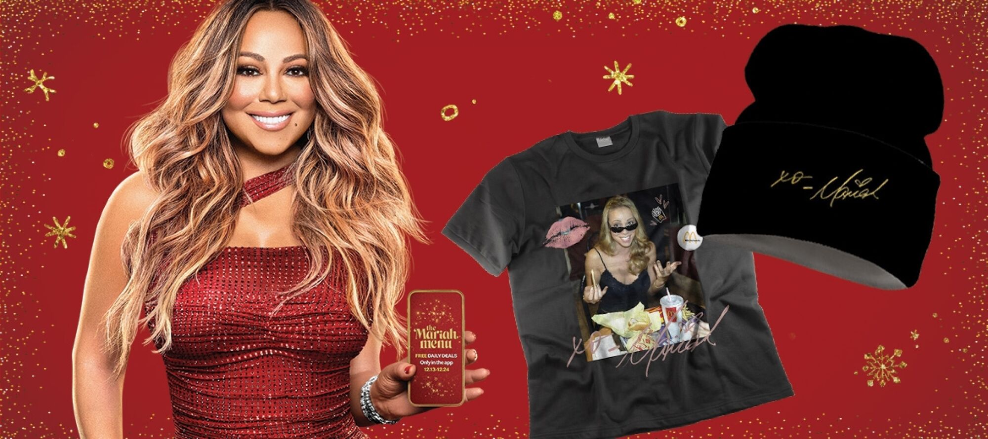 Mariah Carey estuvo muy involucrada en el menú que se ofrece con su nombre en McDonalds