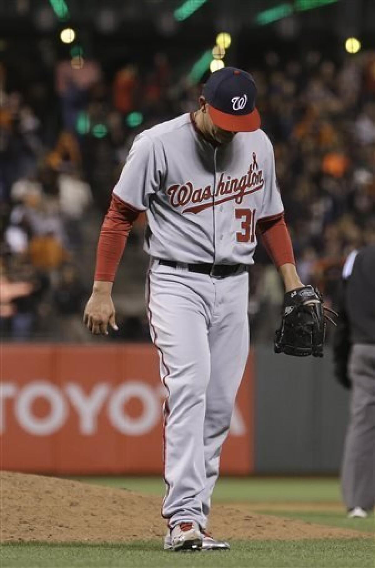Nats collapse late, lose 4-2 to Giants in 10th - The San Diego